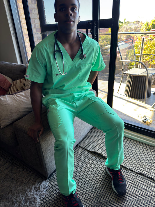 Monochrome Full Scrub Mint green