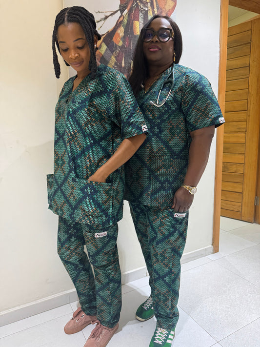 Green Serenade Scrubs