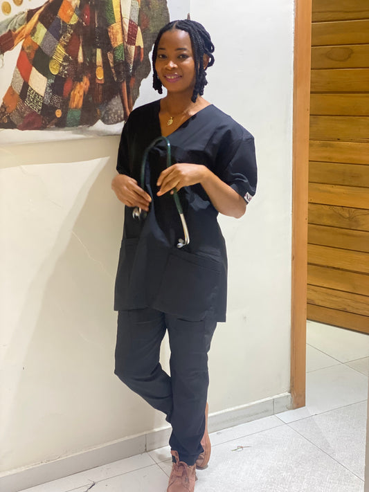 Monochrome Full Scrub Black