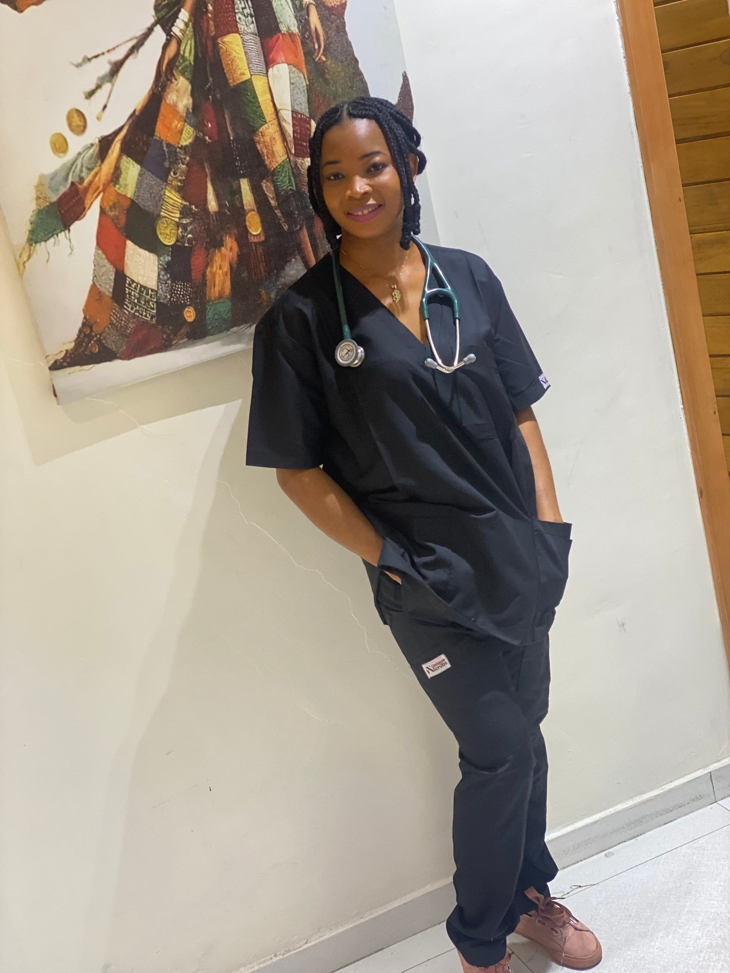 Monochrome Full Scrub Black