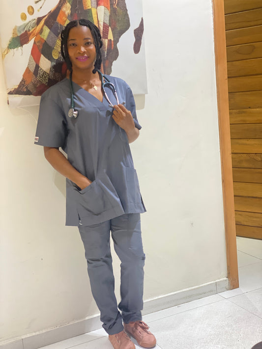 Monochrome Full Scrub (Grey)