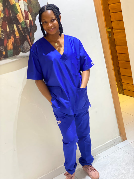 Monochrome Full Scrub Royal  Blue