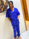Monochrome Full Scrub Royal  Blue