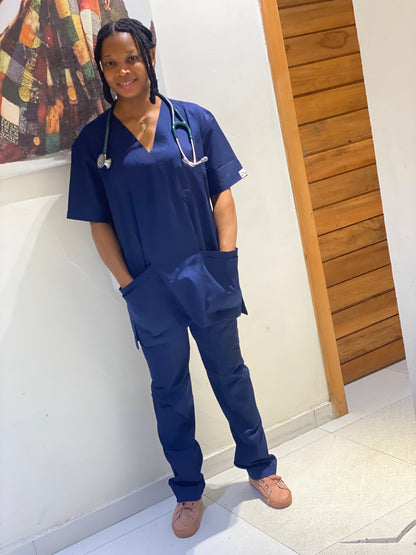 Monochrome Full Scrub Blue