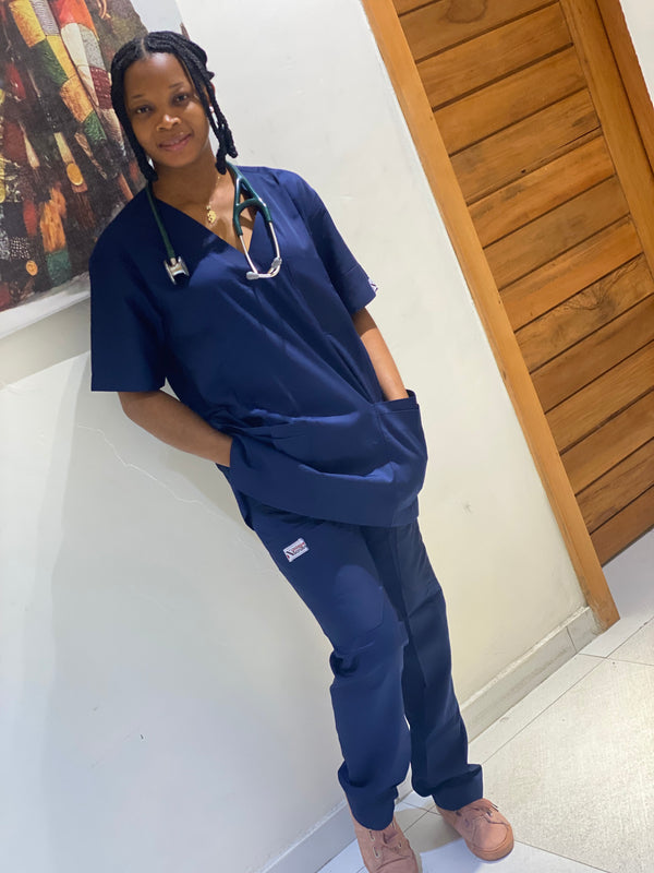 Monochrome Full Scrub Blue