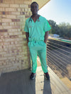 Monochrome Full Scrub Mint green