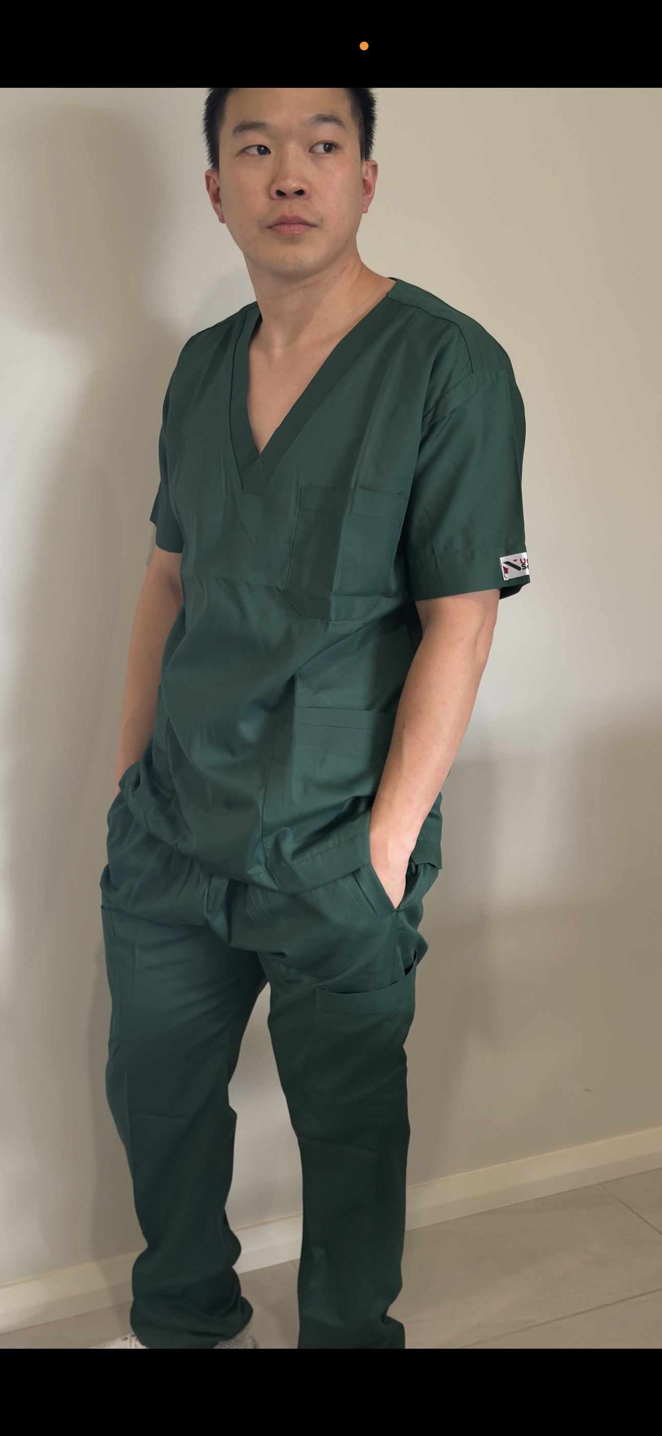 Monochrome Full Scrub Green