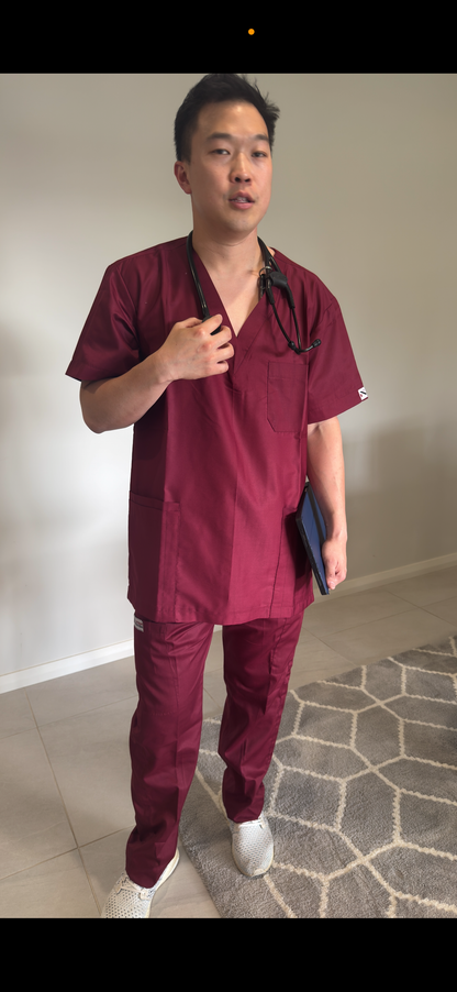 Monochrome Scrub Bottom