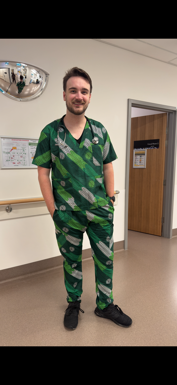 Green Wire Scrubs