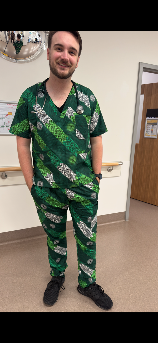 Green Wire Scrubs