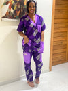 Purple wire Scrubs