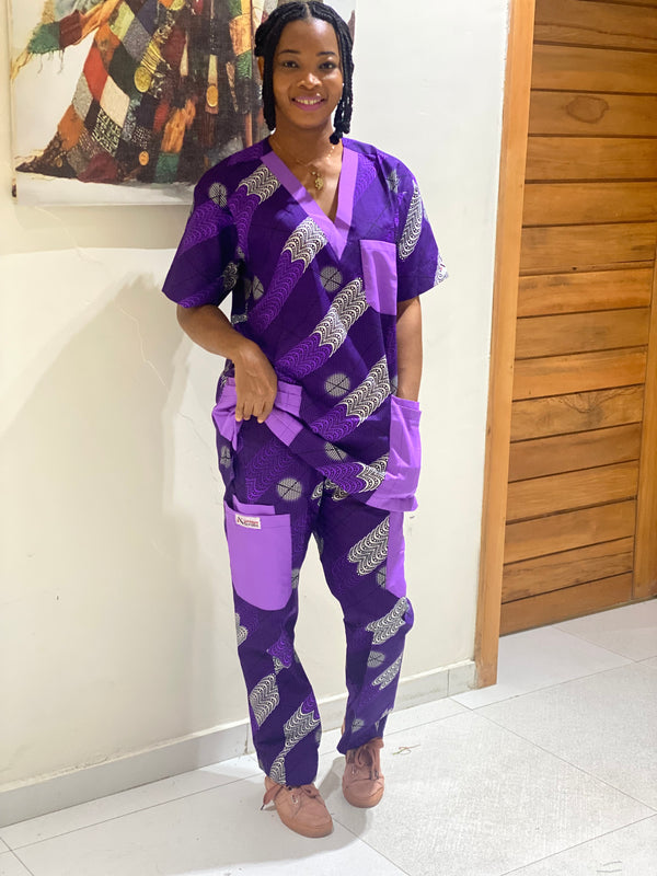 Purple wire Scrubs