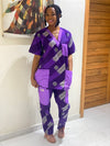 Purple wire Scrubs