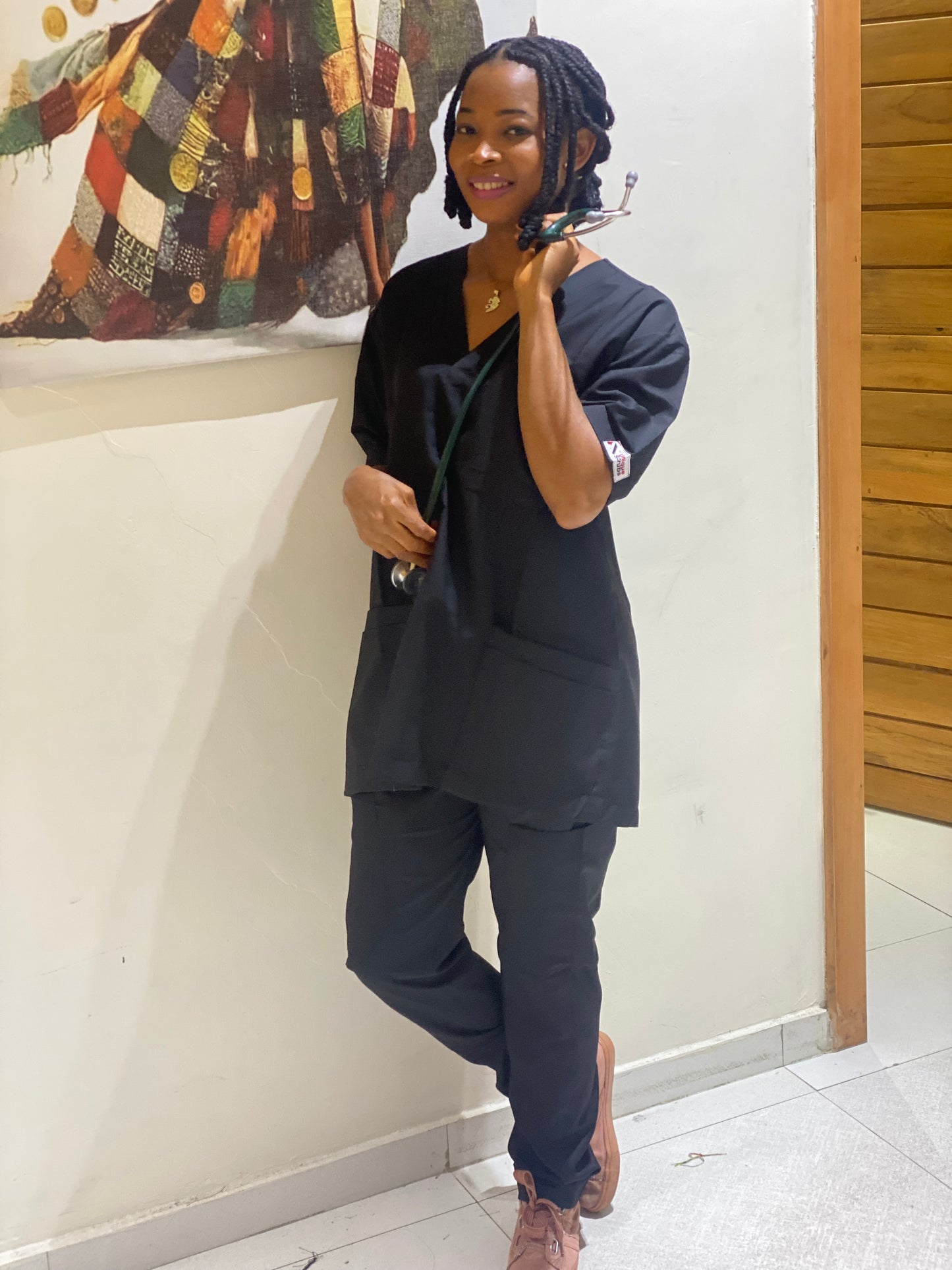 Monochrome Full Scrub Black