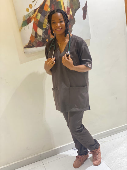 Monochrome Full Scrub brown