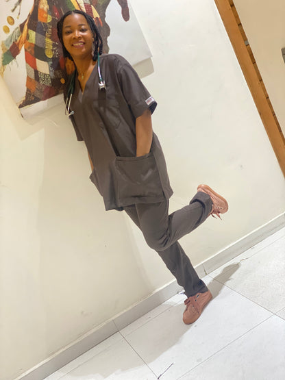 Monochrome Full Scrub brown