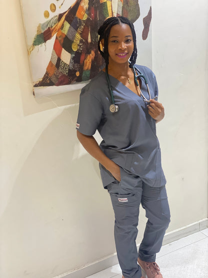 Monochrome Full Scrub (Grey)