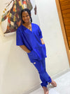 Monochrome Scrub Top